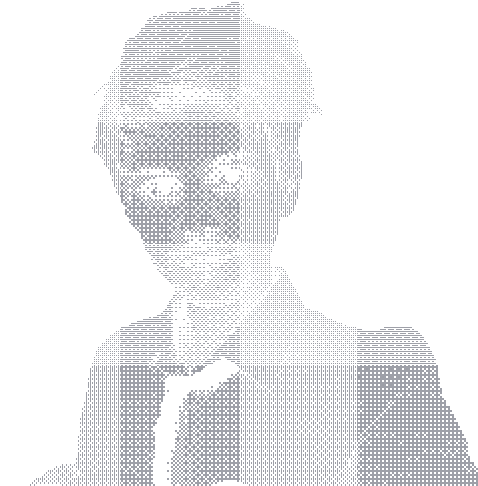 Retrato tramado de Gustavo Polin